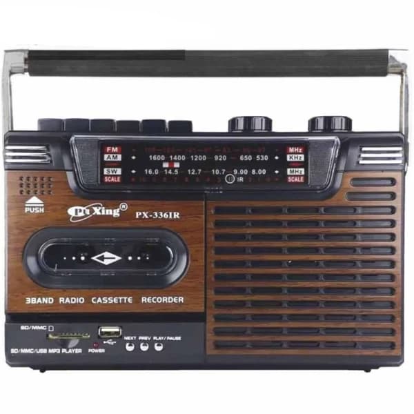 رادیو کاست خور پوکسینگ مدل PX335BT