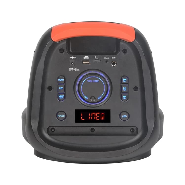 اسپیکر بلوتوثی چمدانی مدل NDR-128 — تصویر ۳