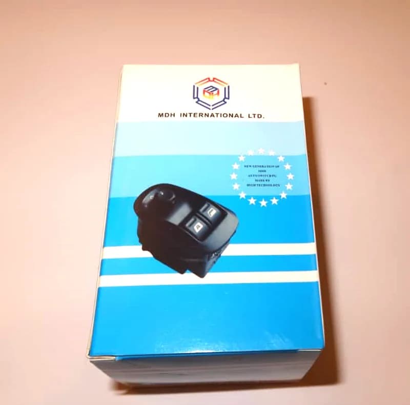 کلید شیشه بالابر و تنظیم آینه ام دی اچ مدل 3545 مناسب برای پژو 206 تیپ 5 — تصویر ۲