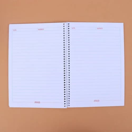 دفتر سیمی 80 برگ طرح کرومی آپادانا کد 08 — تصویر ۳