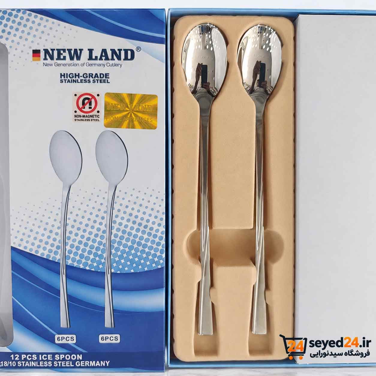 سرویس قاشق شربت‌خوری 12 پارچ الیت نیولند مدل EL-IS — تصویر ۲