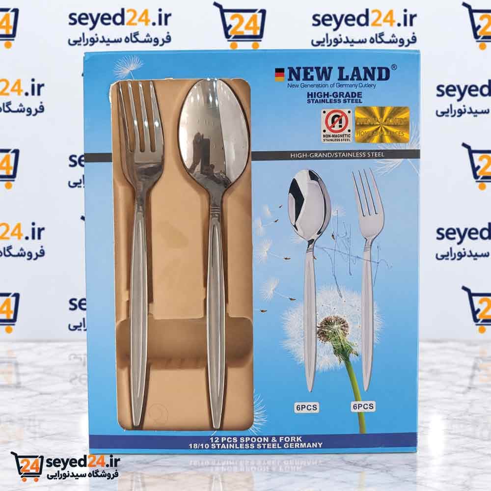 سرویس قاشق و چنگال 12 پارچ قاصدک نیولند مدل DN-SD/DF