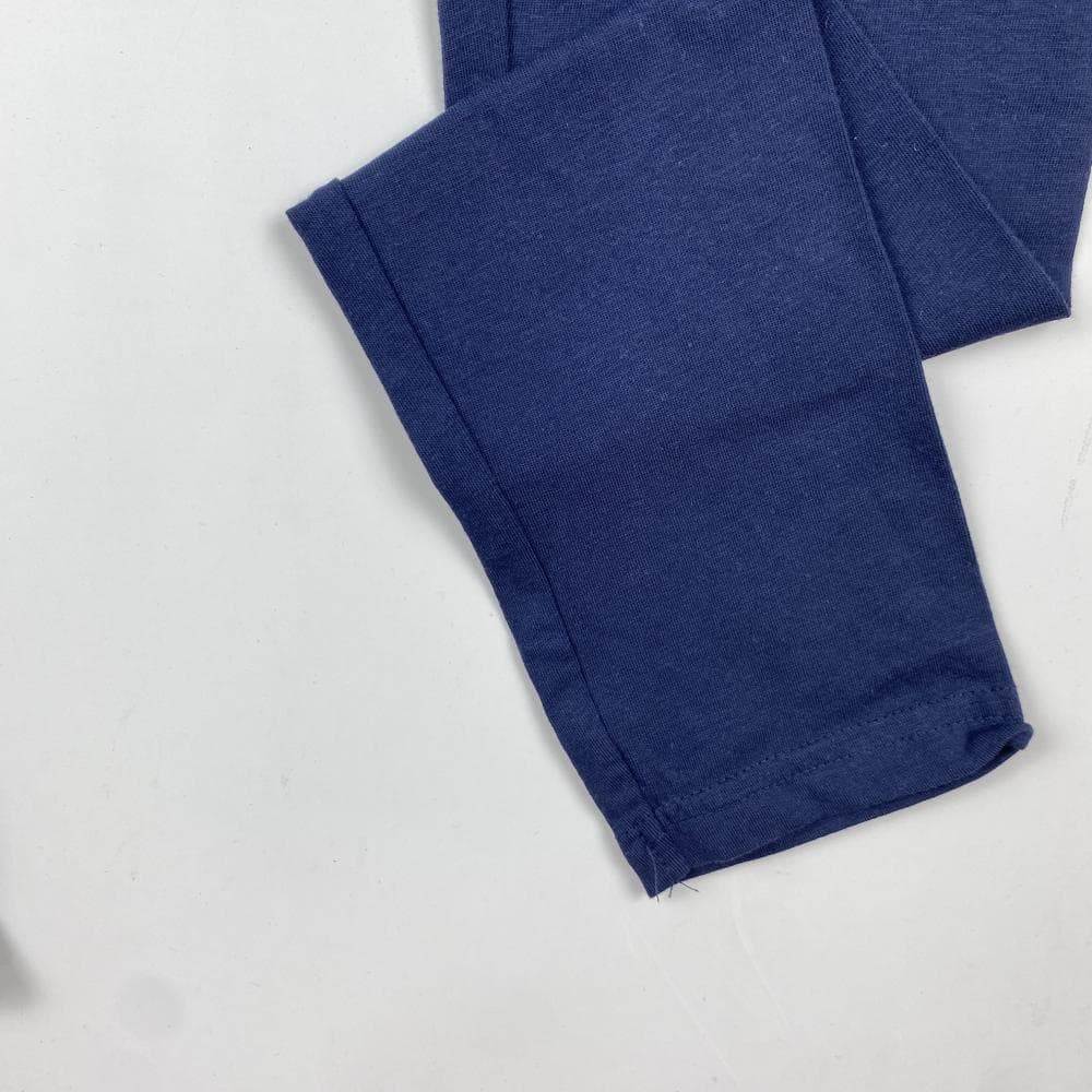 شلواری بارداری اسپرت برند esmara طرح ساده کمرکش سرمه ای رنگ — تصویر ۳