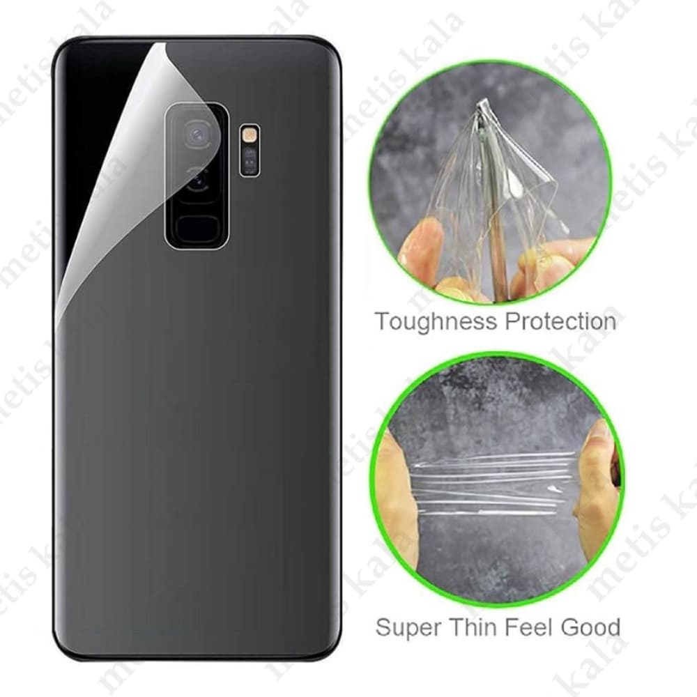 محافظ پشت Honor X9 5G مدل نانو هیدروژل شفاف — تصویر ۴