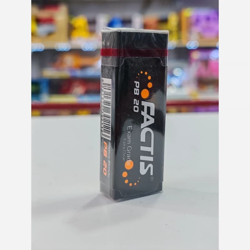 پاک کن مشکی برند Factis سایز بزرگ وارداتی PB20