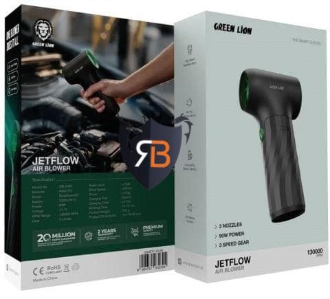 جت فن گرین لاینRPM 130000 JET FLOW GREEN LION — تصویر ۳