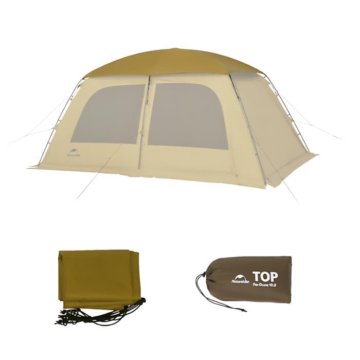 روپوش چادر مسافرتی نیچرهایک NATUREHIKE CNK2300ZP029 TPU DOOR YELLOW