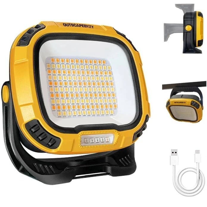 چراغ کمپینگ مولتیفکشن W891-2 COB REDSMD WORK LIGHT