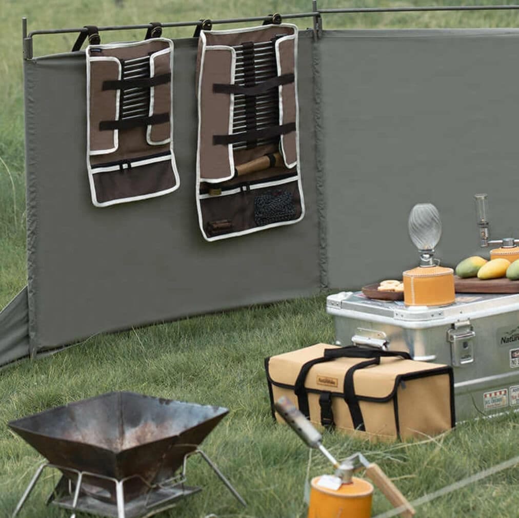 کیف نظم دهنده میخ چادر و سایبان نیچرهایک Naturehike tent pole Canvas Bag – L — تصویر ۴