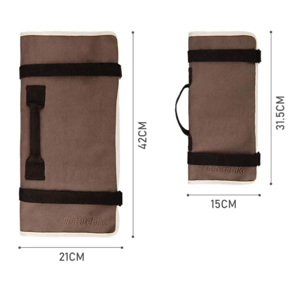 کیف نظم دهنده میخ چادر و سایبان نیچرهایک Naturehike tent pole Canvas Bag – L — تصویر ۵