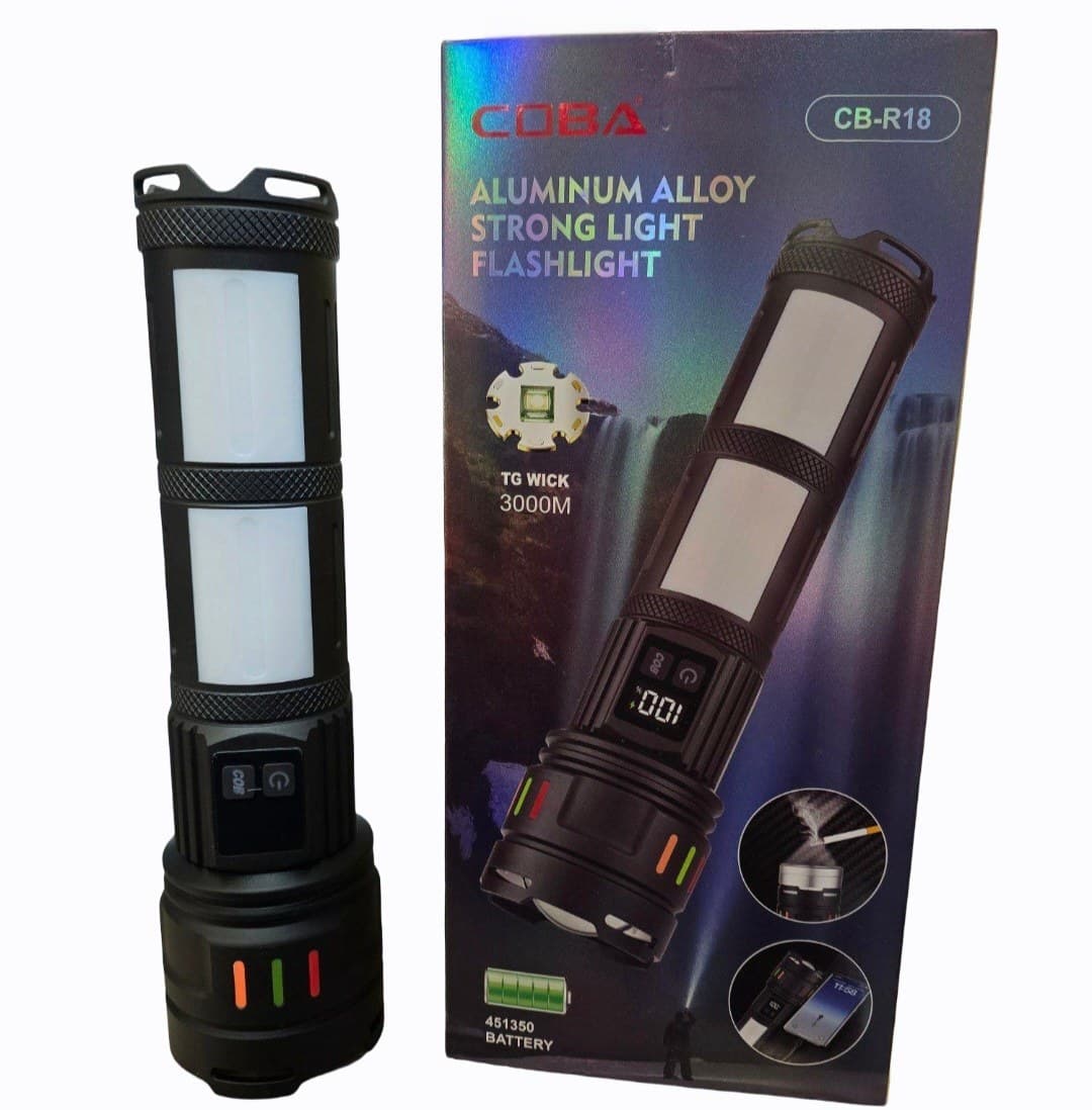 چراغ قوه کوبا COBA CB-R18 TG WICK 3000M