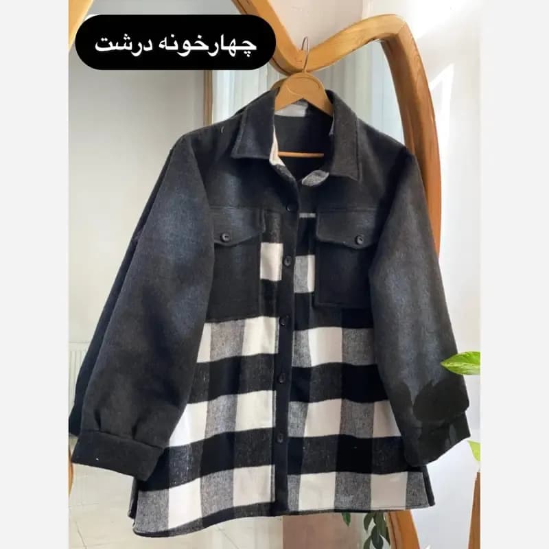 پالتو فوتر ترکیبی ماهتیسا سایز 38 تا 46 — تصویر ۳