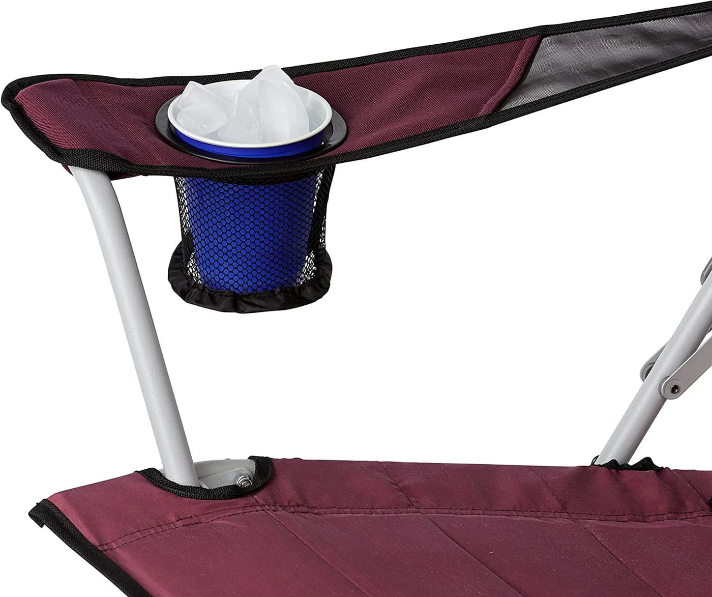 صندلي كمپ كر قرمز مدل CORE PADDED TENSION CHAIR 40143 — تصویر ۴