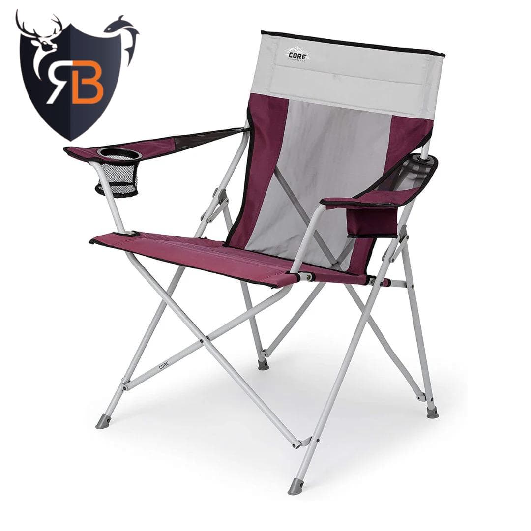 صندلي كمپ كر قرمز مدل CORE PADDED TENSION CHAIR 40143
