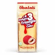 کیک ژاپنی مثلثی طعم لیچه
