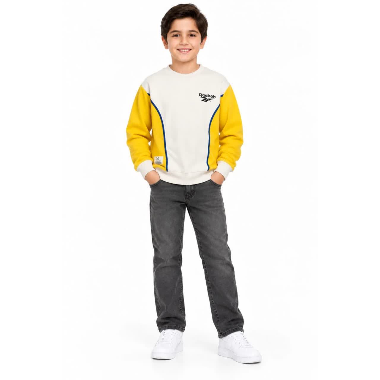 بلوز تک پسرانه طرح reebok