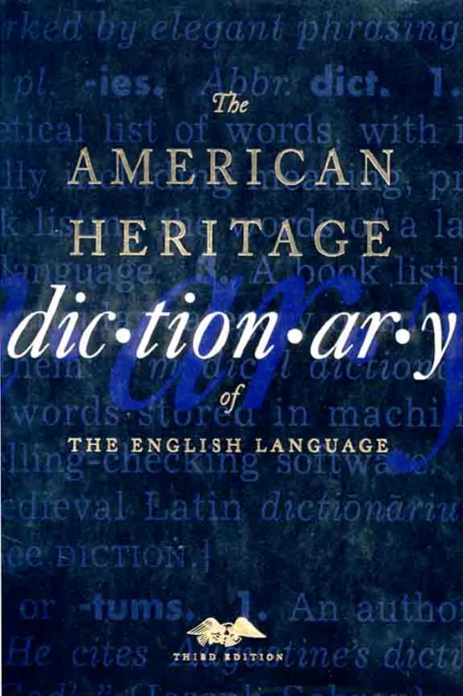 کتاب The American Heritage Dictionary (فرهنگ لغت میراث آمریکایی) نسخه انگلیسی PDF