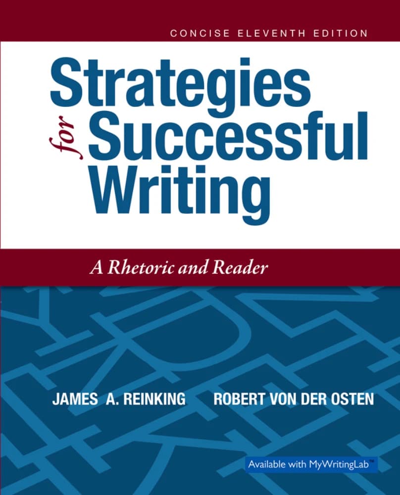 کتاب Strategies for Successful Writing (راهکارهایی برای نوشتن موفق) نسخه انگلیسی PDF