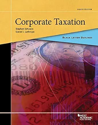 و دانلود نسخه کامل کتاب زبان اصلی Black Letter Outline on Corporate Taxation | دانلود کتاب خارجی