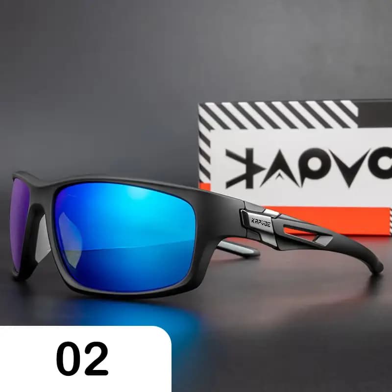 عینک پلاریزه KAPVOE مدل TK4-QTC | عینک ورزشی فضای باز — تصویر ۳