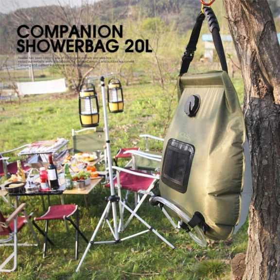 دوش سفری خورشیدی ۲۰ لیتری کمپینگ مدل Solar Shower Bag — تصویر ۶