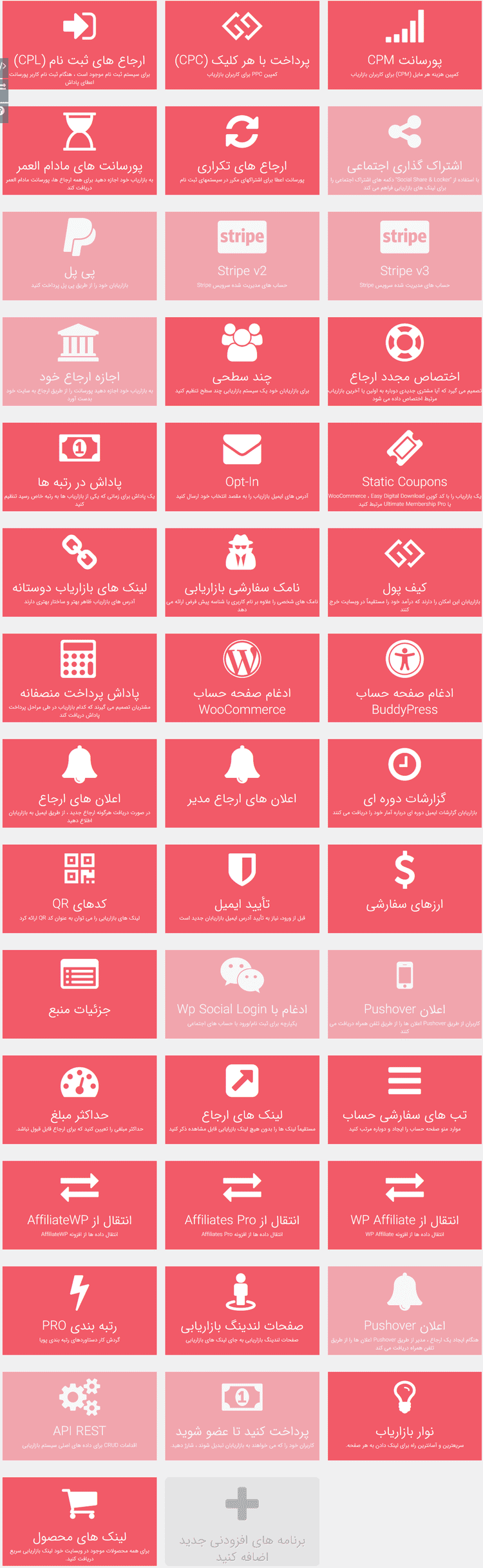 افزونه بازاریابی و همکاری در فروش وردپرس | Ultimate Affiliate Pro — تصویر ۶