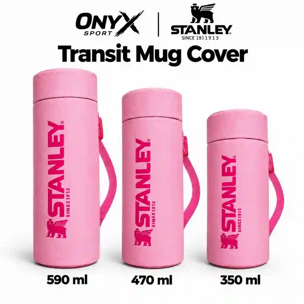کاور ماگ استنلی رنگ صورتی STANLEY transit