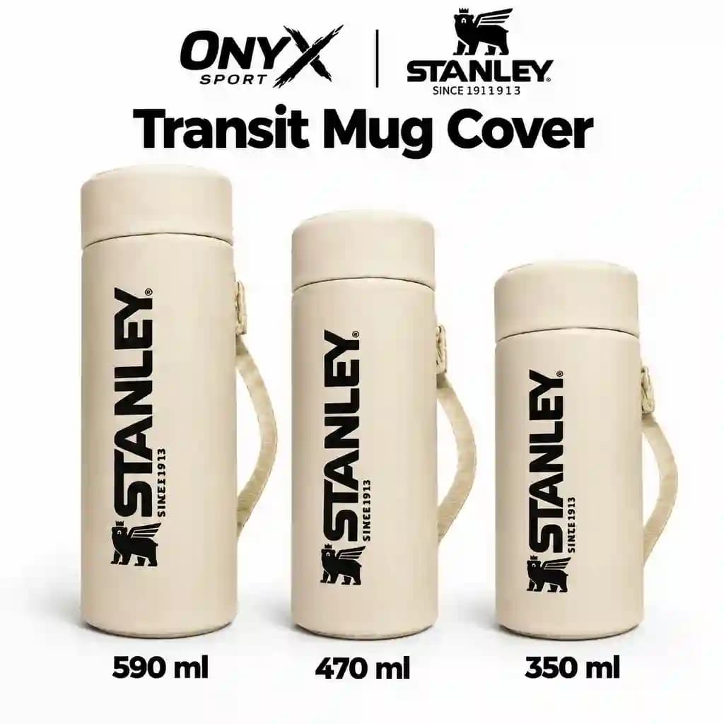 کاور ماگ استنلی رنگ کرمی STANLEY transit