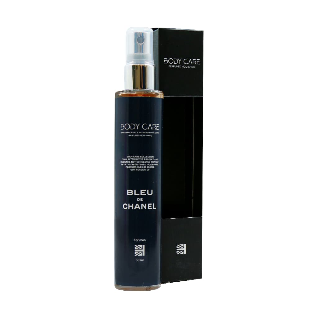 مام اسپری عطری مردانه بادی کر مدل Bleu De Chanel حجم 50 میلی لیتر — تصویر ۲