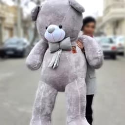 عروسک خرس دو متری با کیفیت فوق العاده +خرید قسطی — تصویر ۲