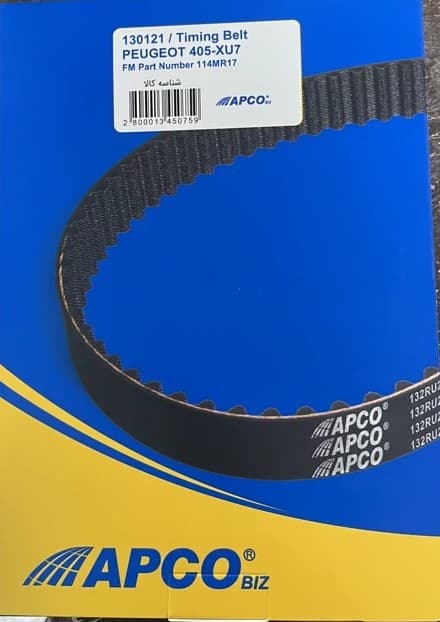 تسمه تایم پژو 405 114RT 1029-HNBR APCO
