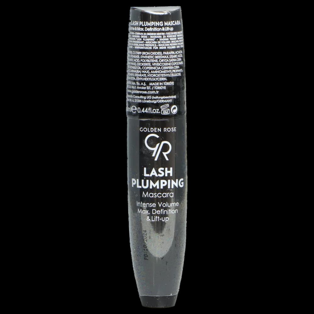 ریمل حجم دهنده گلدن رز مدل Lash Plumping حجم ۱۳ میلی لیتر