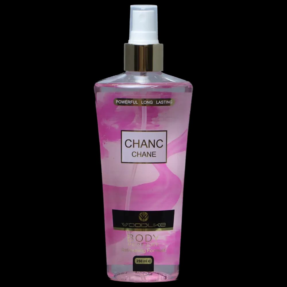 بادی پرفیوم زنانه وودلایک مدل Chance Chane حجم ۲۵۰ میلی لیتر