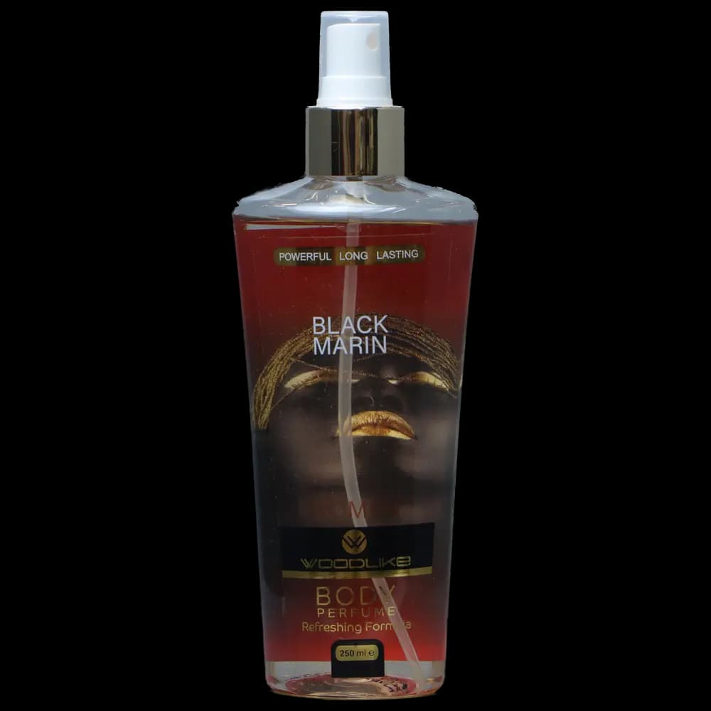 بادی پرفیوم یونیسکس وودلایک مدل Black Marin حجم ۲۵۰ میلی لیتر