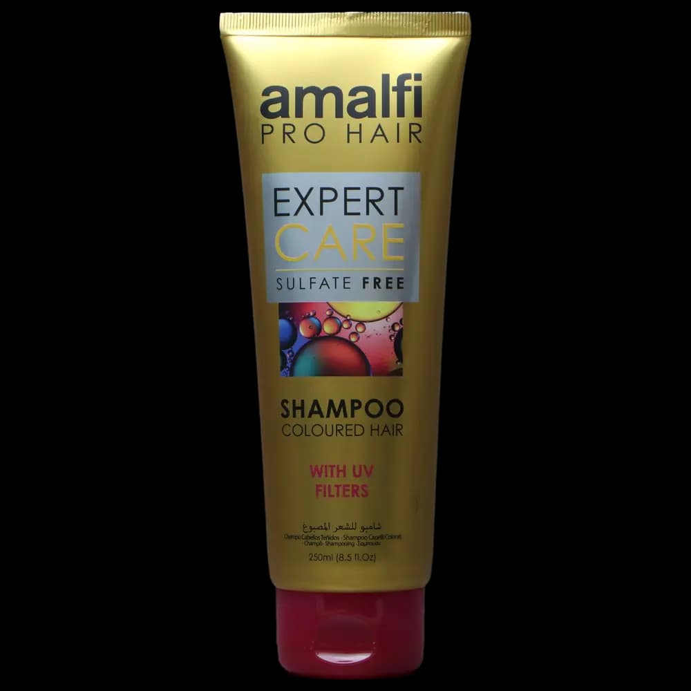 شامپو بدون سولفات آمالفی مدل Expert Care مناسب موهای رنگ شده حجم 250 میلی لیتر