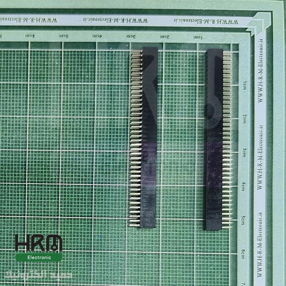 پینهدر مادگی 40*2 پین صاف (1.27mm)