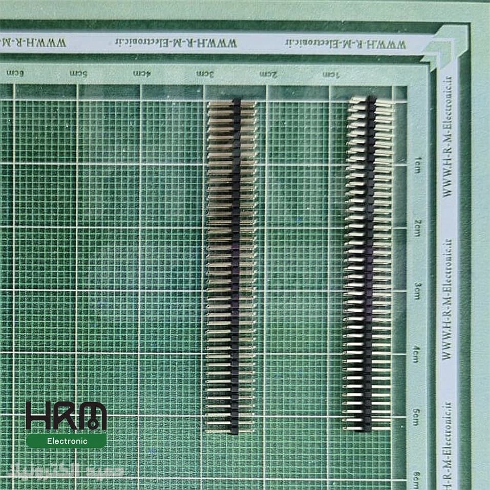 پینهدر نری 40*2 پین صاف (1.27mm)
