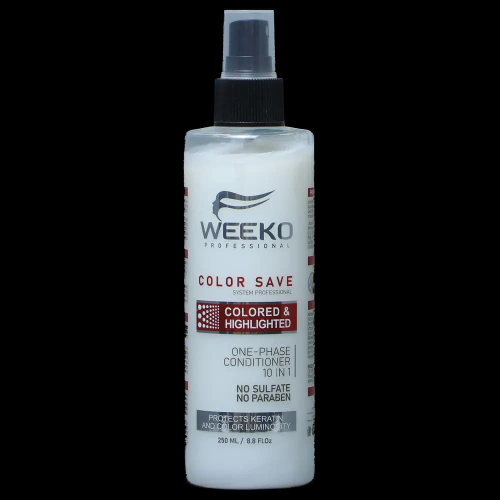 اسپری نرم کننده ۱۰ در ۱ ویکو مدل Color Save مناسب موهای رنگ شده حجم 250 میلی لیتر
