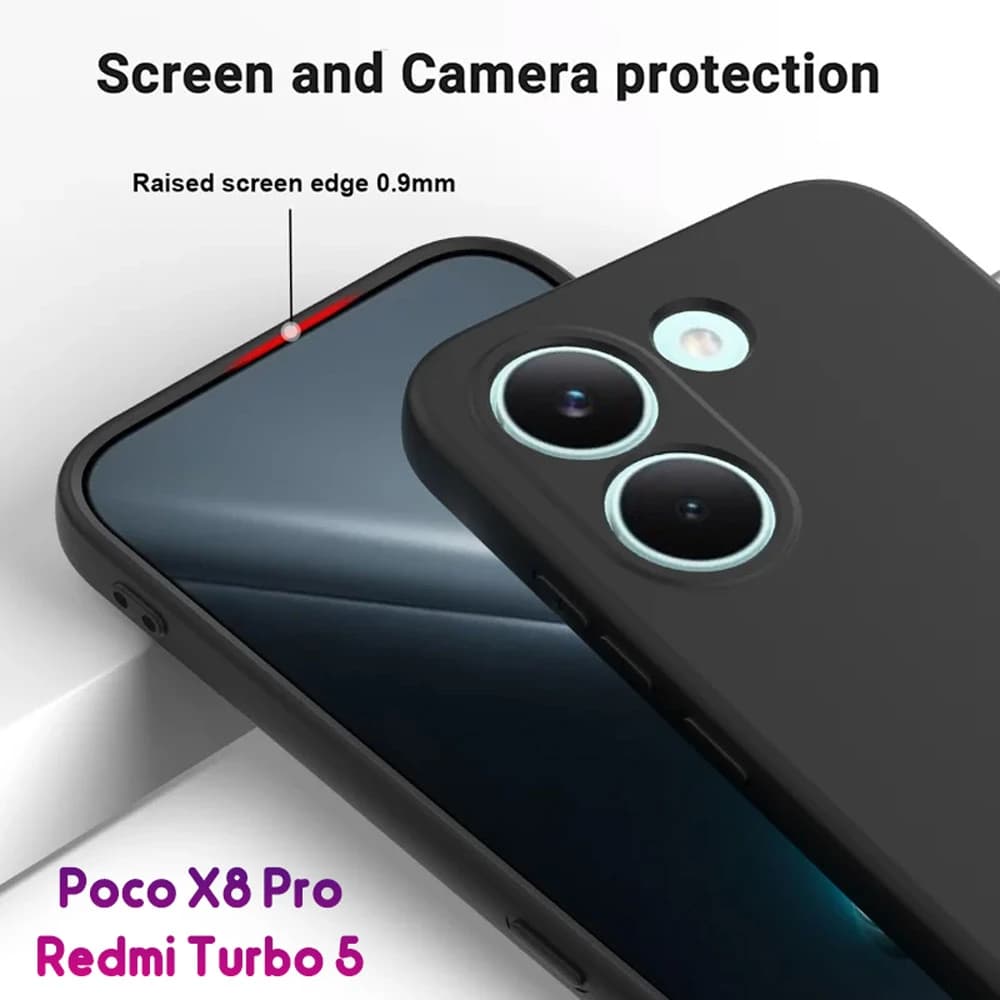 گارد سیلیکونی گوشی Redmi Turbo 5 — تصویر ۳