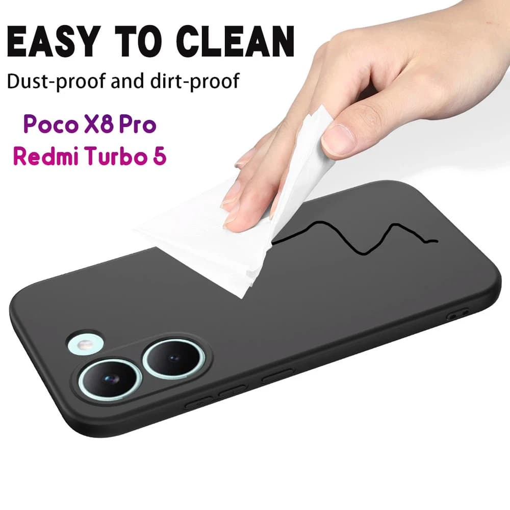گارد سیلیکونی گوشی Redmi Turbo 5 — تصویر ۸