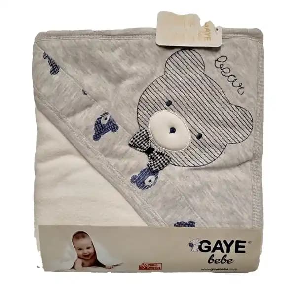 حوله تک کودک طرح خرس پاپیون دار برند گایه Gaye