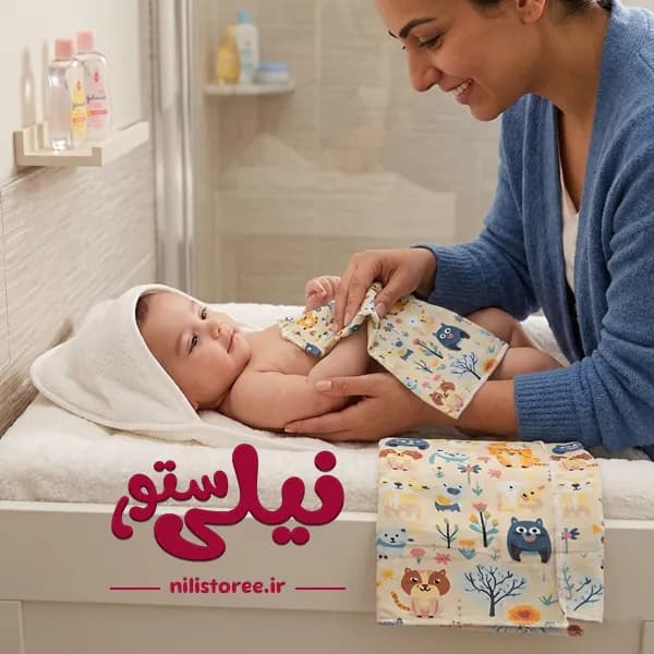خشک کن ۲ عددی نوزاد برند بیبی فورلایف baby4life کد 6
