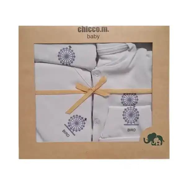 ست 7 تکه بیمارستانی طرح چرخ و فلک برند چیکو chicco.m