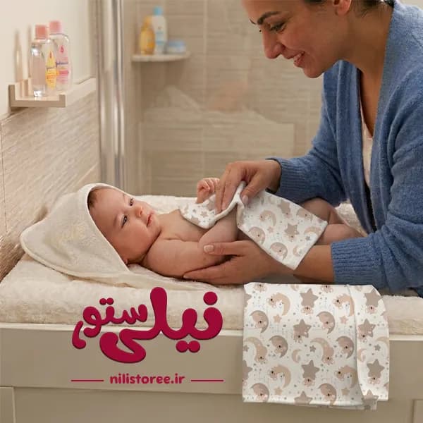 خشک کن ۲ عددی نوزاد برند بیبی فورلایف baby4life کد 5