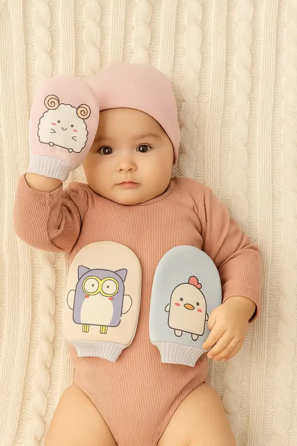 لیف حمام نوزادی برند جی جینگ Jie jing کد 8359