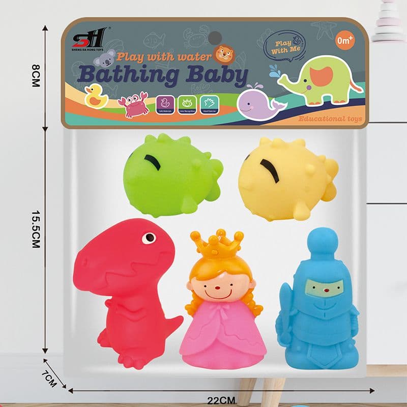پک جغجغه حمام کودک برند Bathing Baby