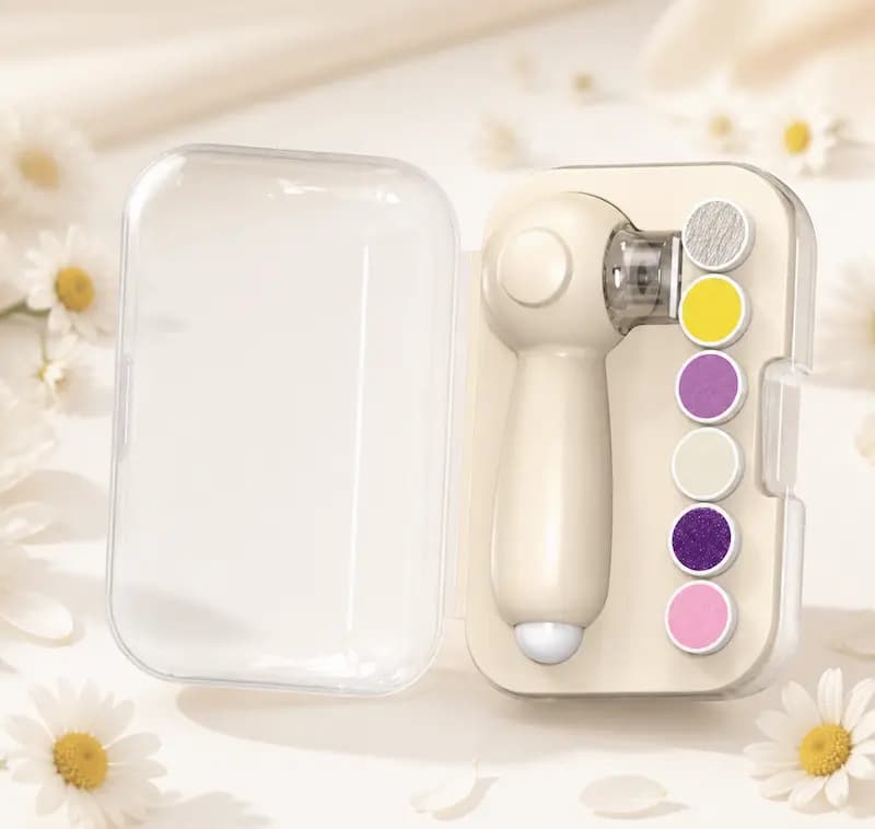 ست سوهان برقی سر گرد شارژی نوزاد و کودک NAIL POLISHER