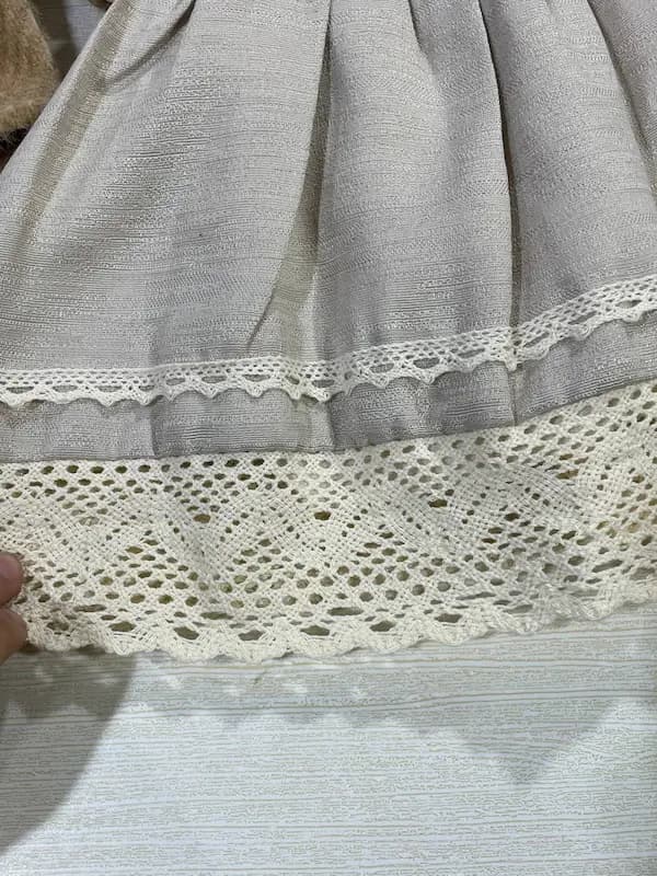 سارافون کت دخترانه مخمل — تصویر ۵