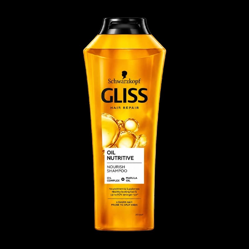 شامپو سر گلیس طلایی 400 میل | Schwarzkopf Gliss Oil Nutritive
