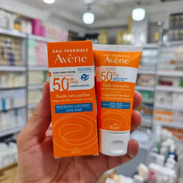 ضد آفتاب SPF50 حساس و خشک بی رنگ اون ۱۰۰ میل — تصویر ۴
